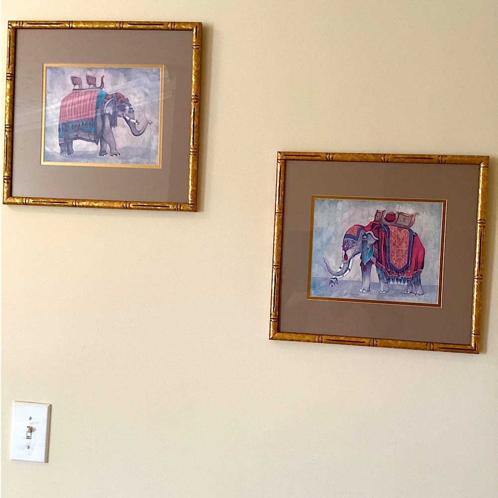 Elephant wall art!